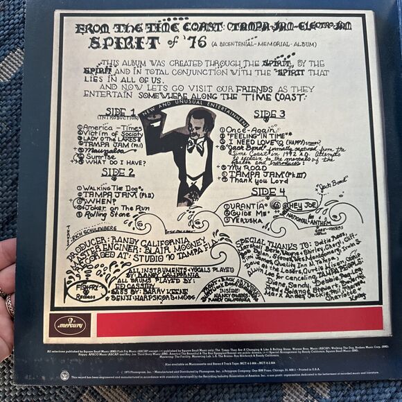 Spirit – Spirit Of '76 2xLP 1975 Mercury -‎ Randy California & Ed Cassidy - Picture 8 of 15